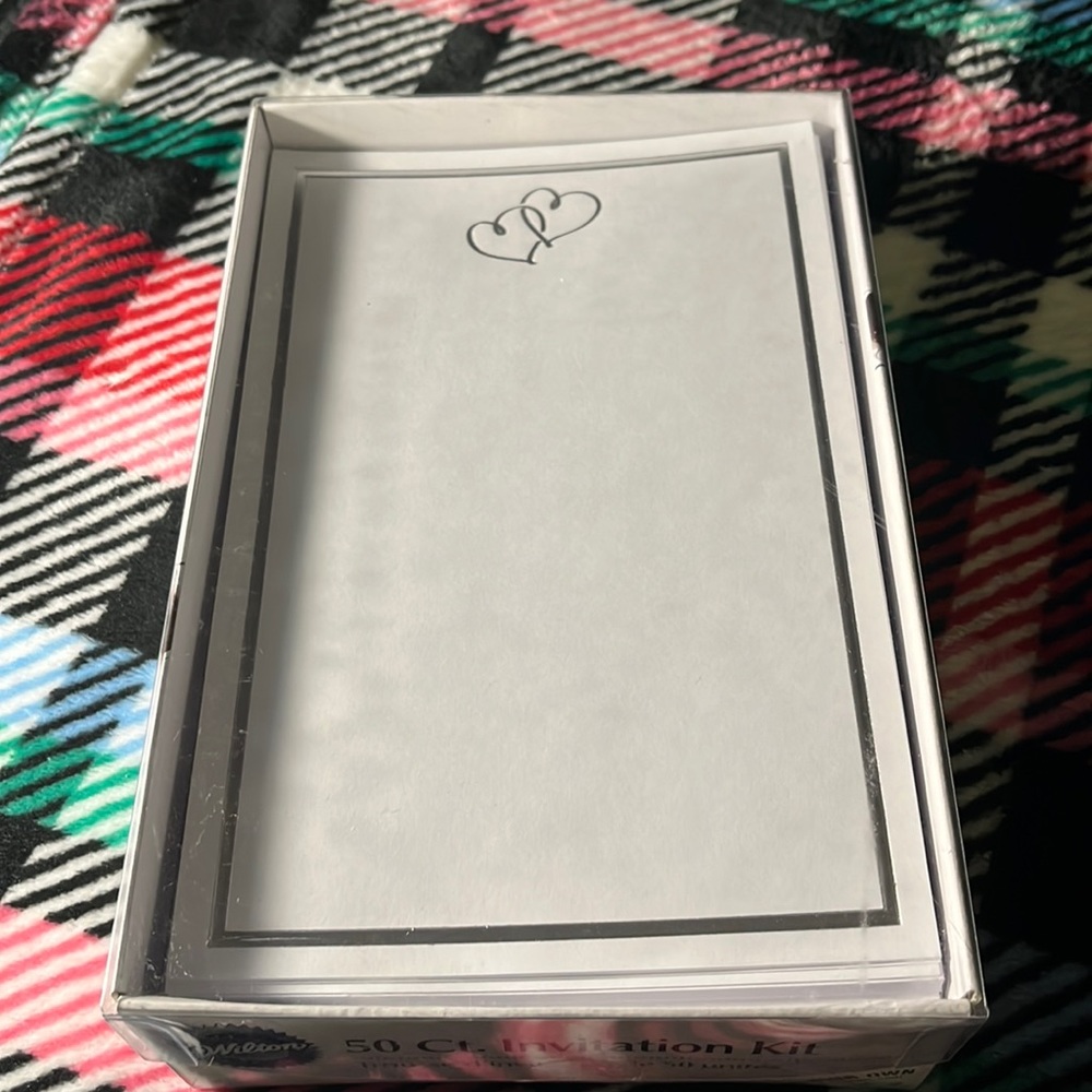 Wedding or anniversary invitation kit
